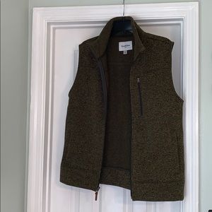 Men’s zip vest. Like new!